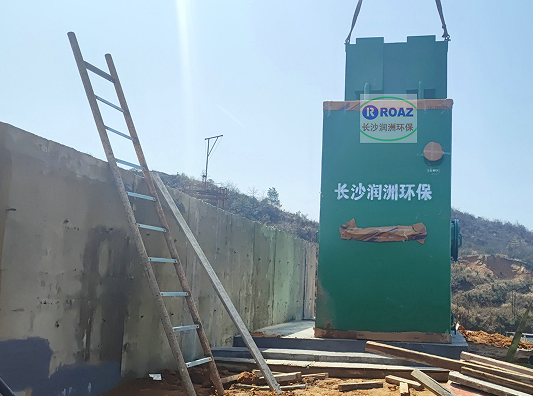 200噸一體化凈水設備投入使用；